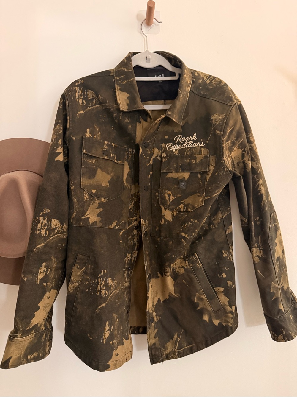 Roark Hebrides Unlined Jacket - Men's Size M Camo